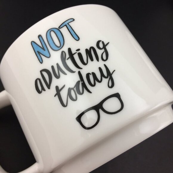 4 Stacking Mood Coffee Tea Mugs by Indigo - Picture 5 of 10